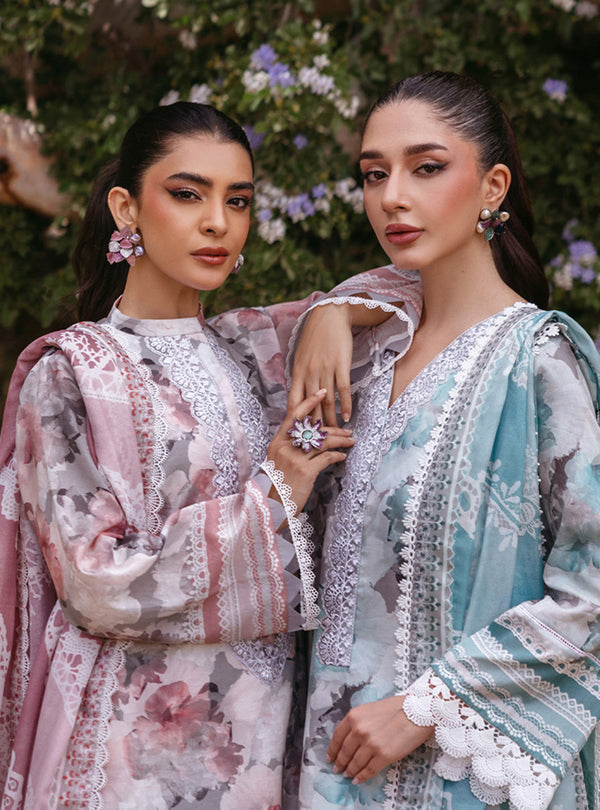 Zainab Chottani | Tahra Lawn 24 | ZINNIA - D 3A by Zainab Chottani - House of Maryam