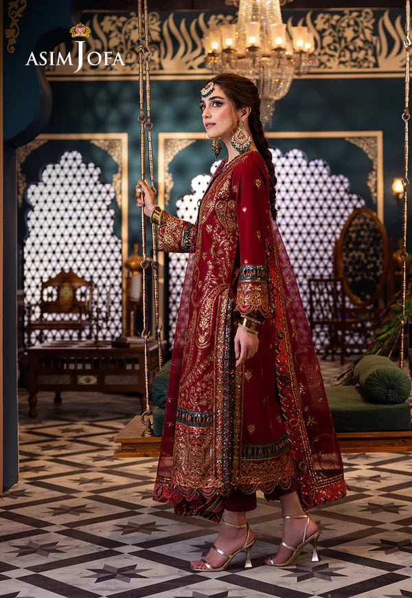 Asim Jofa | Fasana e Ishq Eid Luxury Lawn | AJFI-21