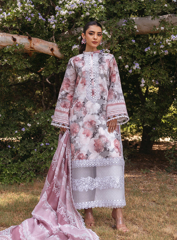 Zainab Chottani | Tahra Lawn 24 | ZINNIA - D 3A -  Zainab Chottani Luxury - Original Designer Dress - House of Maryam