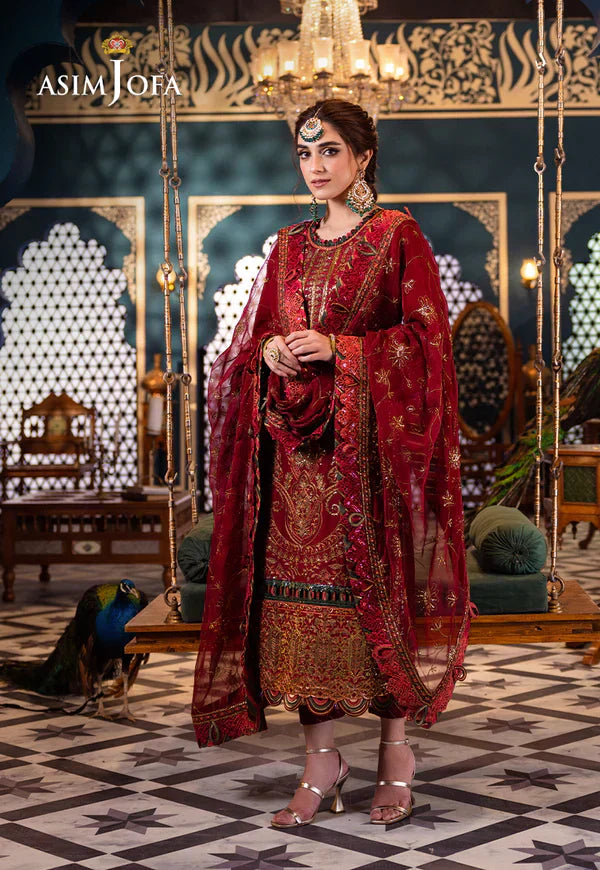 Asim Jofa | Fasana e Ishq Eid Luxury Lawn | AJFI-21