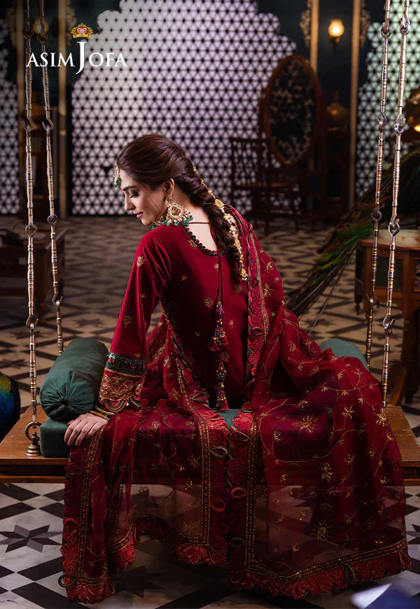 Asim Jofa | Fasana e Ishq Eid Luxury Lawn | AJFI-21