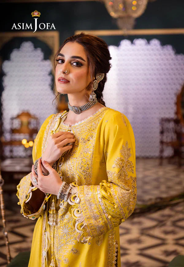 Asim Jofa | Fasana e Ishq Eid Luxury Lawn | AJFI-29 by Designer Asim Jofa - House of Maryam - Pakistani Designer Ethnic Wear in {{ shop.shopifyCountryName }}