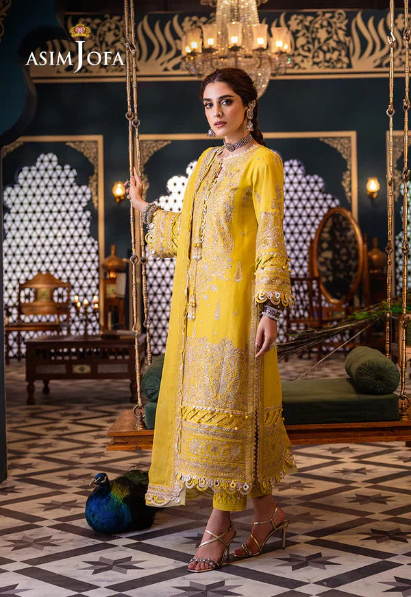 Asim Jofa | Fasana e Ishq Eid Luxury Lawn | AJFI-29 by Designer Asim Jofa - House of Maryam - Pakistani Designer Ethnic Wear in {{ shop.shopifyCountryName }}