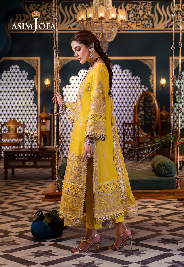 Asim Jofa | Fasana e Ishq Eid Luxury Lawn | AJFI-29 by Designer Asim Jofa - House of Maryam - Pakistani Designer Ethnic Wear in {{ shop.shopifyCountryName }}