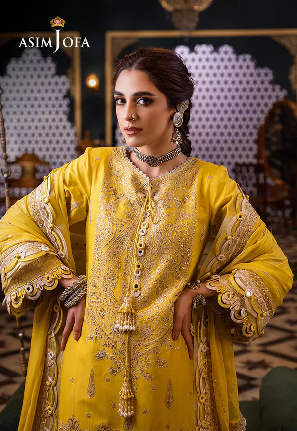 Asim Jofa | Fasana e Ishq Eid Luxury Lawn | AJFI-29