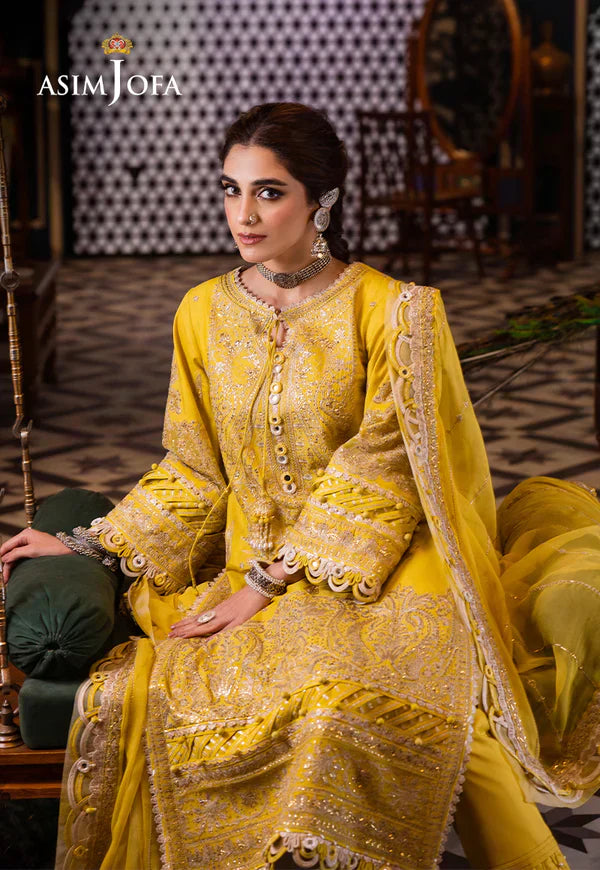 Asim Jofa | Fasana e Ishq Eid Luxury Lawn | AJFI-29