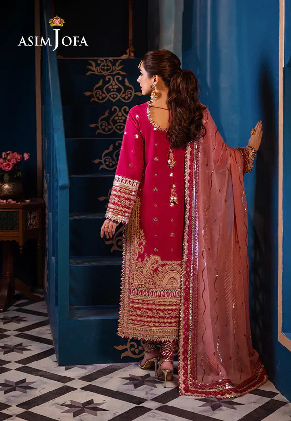 Asim Jofa | Fasana e Ishq Eid Luxury Lawn | AJFI-18