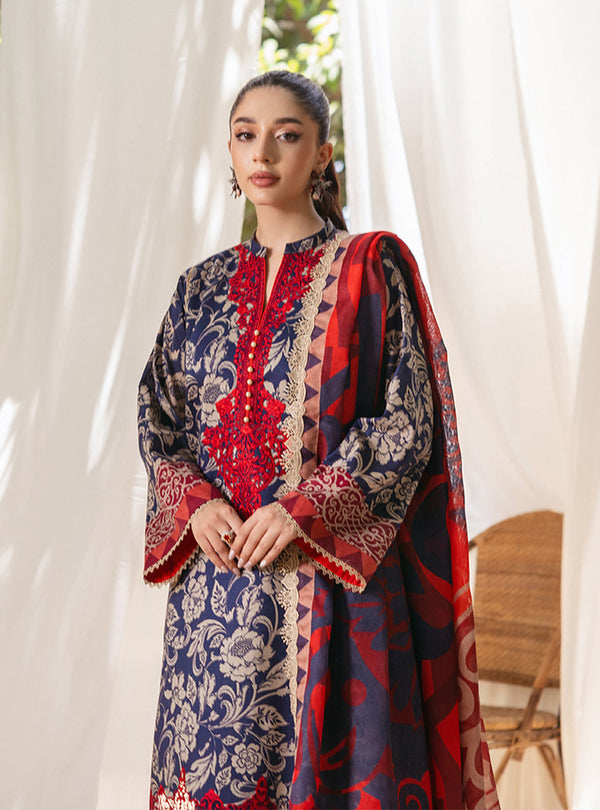 Zainab Chottani | Tahra Lawn 24 | TAMARA - D 7A by Zainab Chottani - House of Maryam