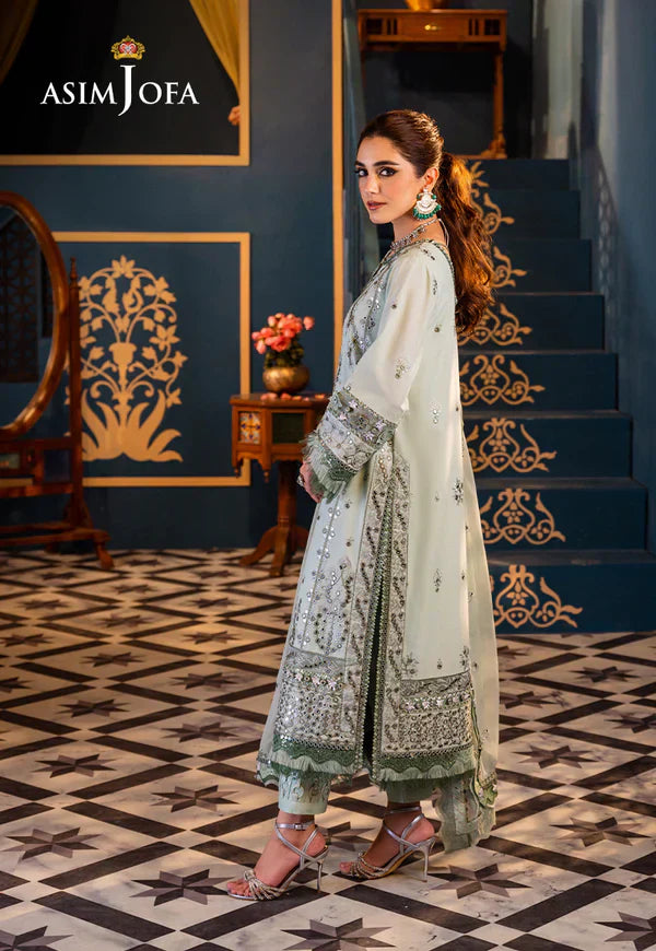 Asim Jofa | Fasana e Ishq Eid Luxury Lawn | AJFI-17 by Designer Asim Jofa - House of Maryam - Pakistani Designer Ethnic Wear in {{ shop.shopifyCountryName }}