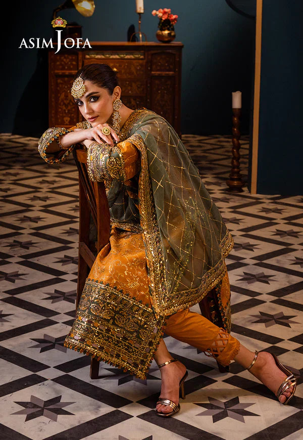 Asim Jofa | Fasana e Ishq Eid Luxury Lawn | AJFI-26 by Designer Asim Jofa - House of Maryam - Pakistani Designer Ethnic Wear in {{ shop.shopifyCountryName }}