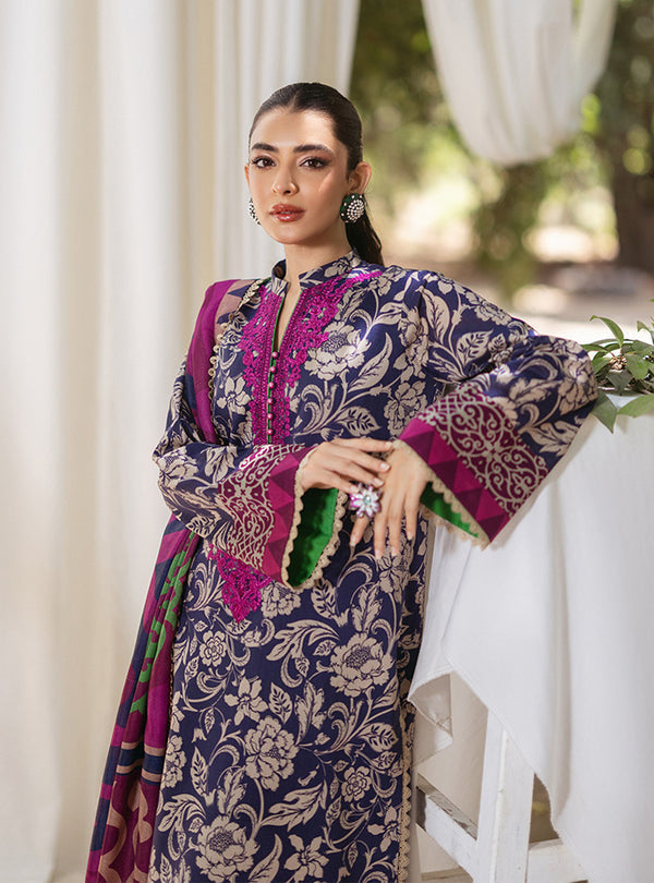 Zainab Chottani | Tahra Lawn 24 | TAMARA - D 7B by Designer Zainab Chottani - House of Maryam - Pakistani Designer Ethnic Wear in {{ shop.shopifyCountryName }}