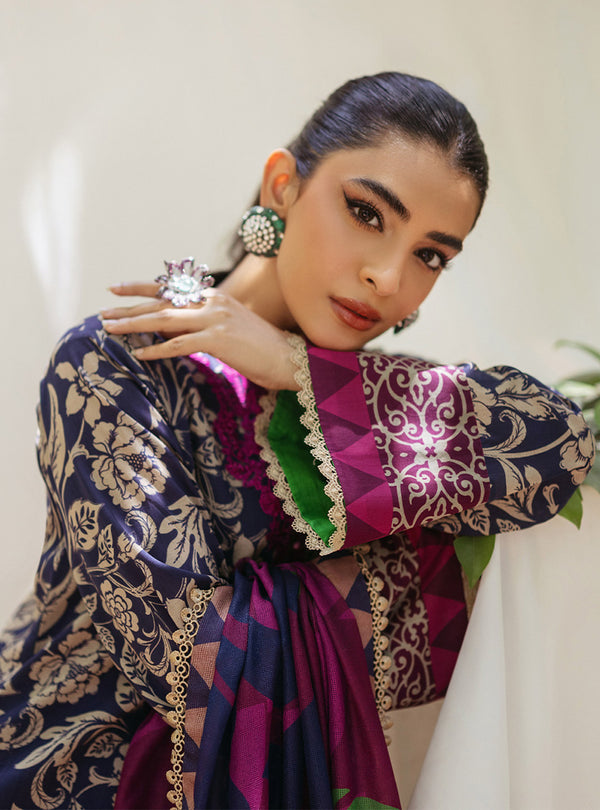 Zainab Chottani | Tahra Lawn 24 | TAMARA - D 7B by Designer Zainab Chottani - House of Maryam - Pakistani Designer Ethnic Wear in {{ shop.shopifyCountryName }}