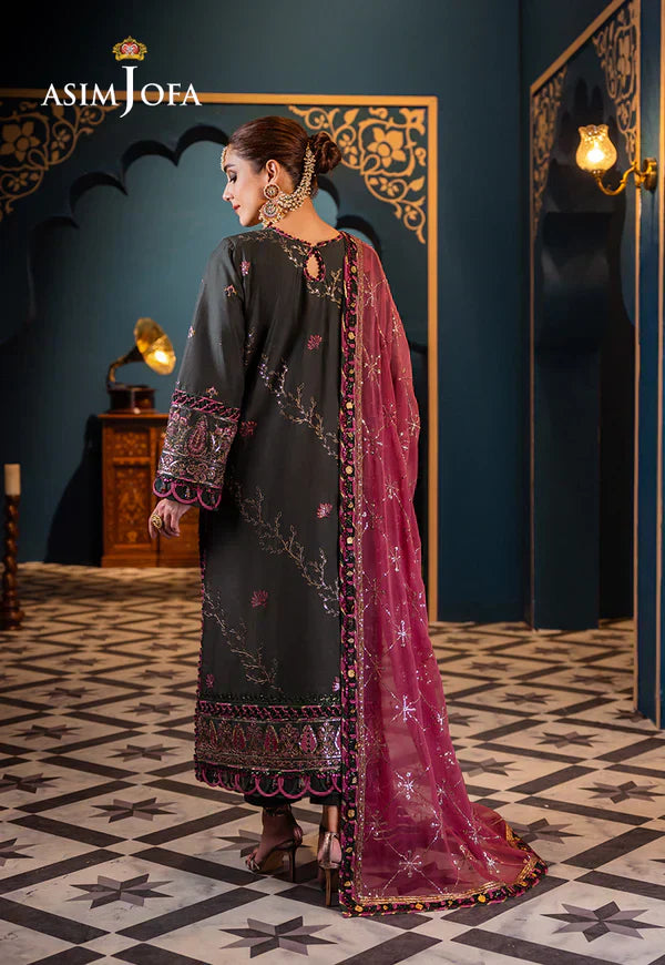 Asim Jofa | Fasana e Ishq Eid Luxury Lawn | AJFI-23 by Designer Asim Jofa - House of Maryam - Pakistani Designer Ethnic Wear in {{ shop.shopifyCountryName }}