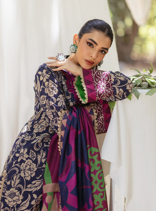 Zainab Chottani | Tahra Lawn 24 | TAMARA - D 7B by Zainab Chottani - House of Maryam