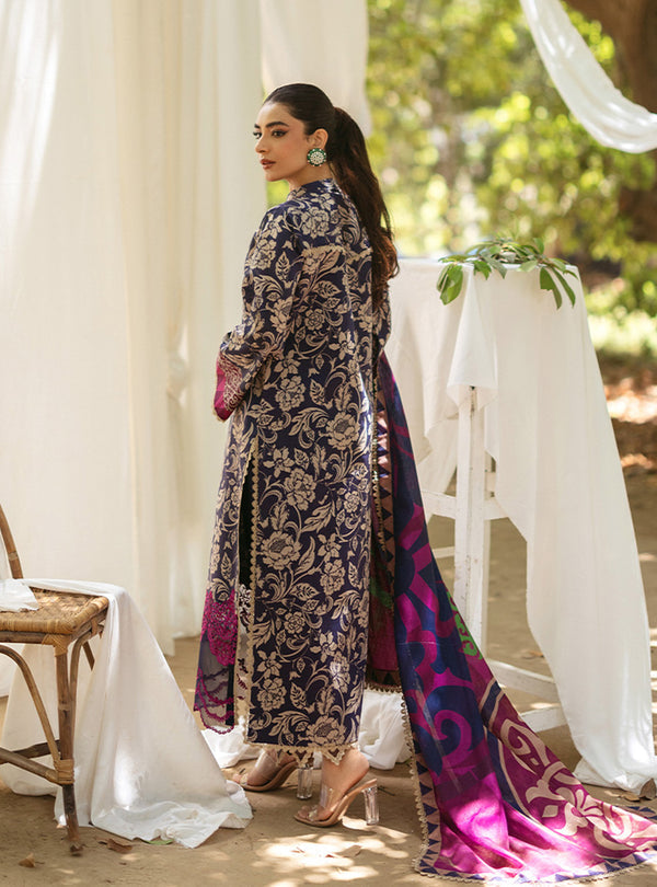 Zainab Chottani | Tahra Lawn 24 | TAMARA - D 7B by Zainab Chottani - House of Maryam