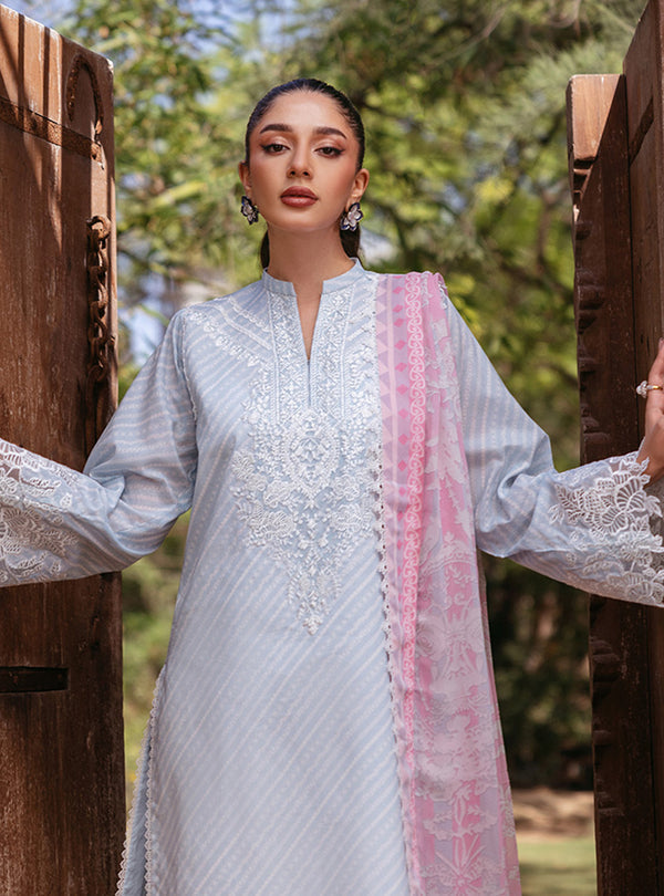 Zainab Chottani | Tahra Lawn 24 | RUHAE - D 9B -  Zainab Chottani Luxury - Original Designer Dress - House of Maryam