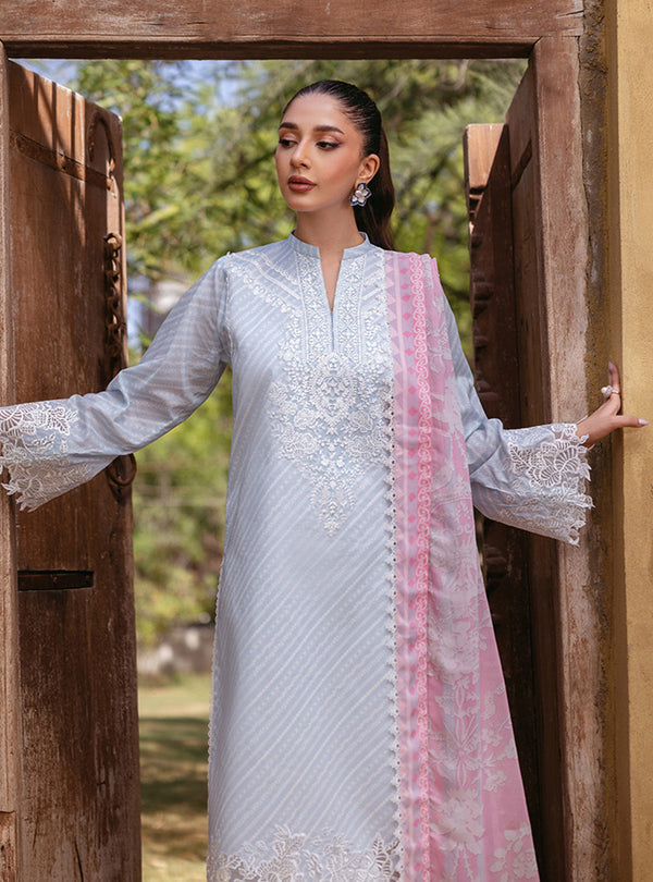 Zainab Chottani | Tahra Lawn 24 | RUHAE - D 9B by Designer Zainab Chottani - House of Maryam - Pakistani Designer Ethnic Wear in {{ shop.shopifyCountryName }}