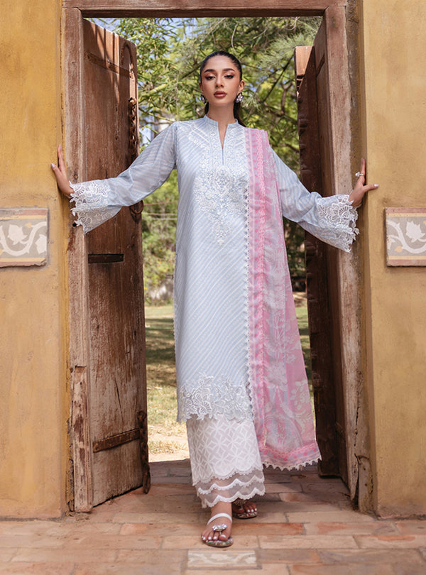 Zainab Chottani | Tahra Lawn 24 | RUHAE - D 9B -  Zainab Chottani Luxury - Original Designer Dress - House of Maryam