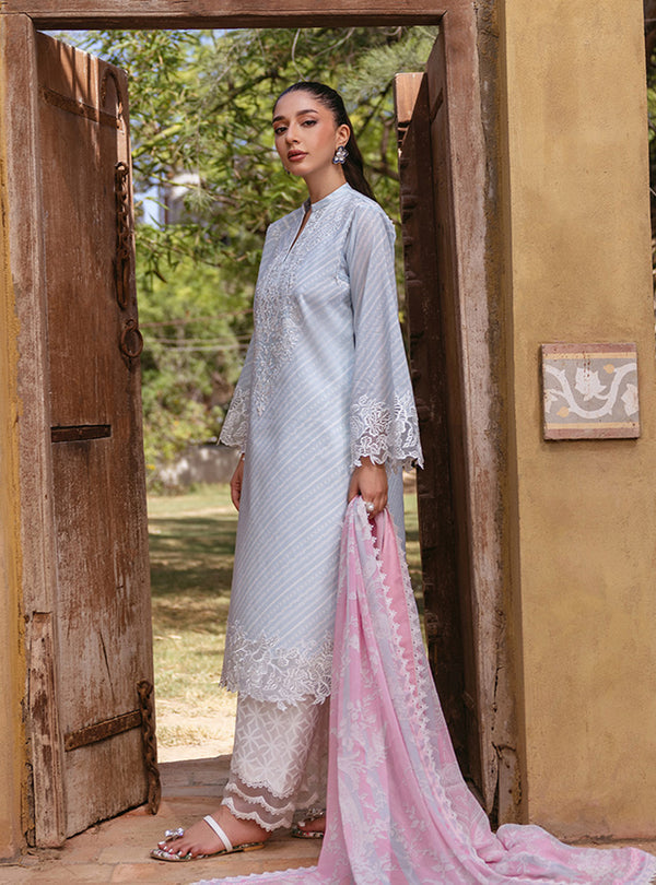 Zainab Chottani | Tahra Lawn 24 | RUHAE - D 9B -  Zainab Chottani Luxury - Original Designer Dress - House of Maryam