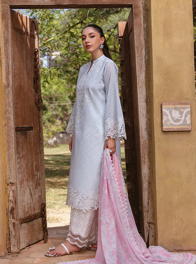 Zainab Chottani | Tahra Lawn 24 | RUHAE - D 9B -  Zainab Chottani Luxury - Original Designer Dress - House of Maryam