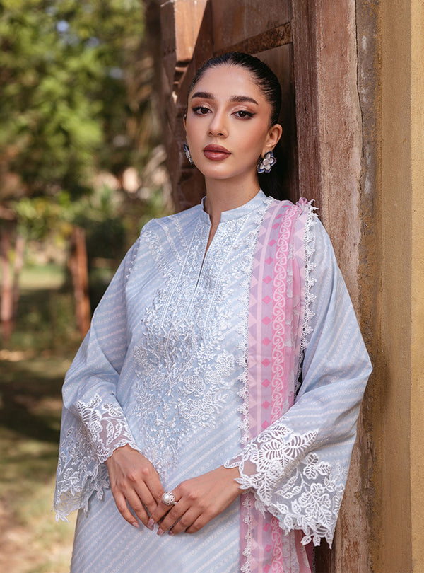 Zainab Chottani | Tahra Lawn 24 | RUHAE - D 9B by Designer Zainab Chottani - House of Maryam - Pakistani Designer Ethnic Wear in {{ shop.shopifyCountryName }}