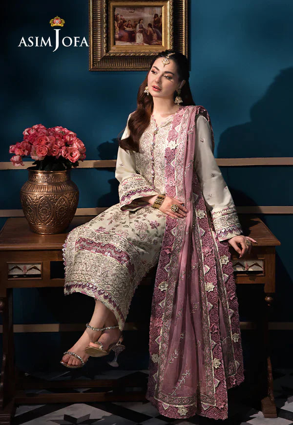 Asim Jofa | Fasana e Ishq Eid Luxury Lawn | AJFI-15