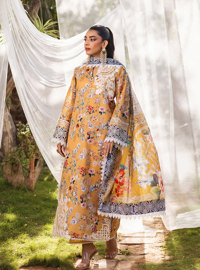 Zainab Chottani | Tahra Lawn 24 | BEEHA - D 2A -  Zainab Chottani Luxury - Original Designer Dress - House of Maryam