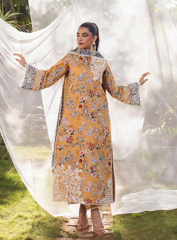 Zainab Chottani | Tahra Lawn 24 | BEEHA - D 2A -  Zainab Chottani Luxury - Original Designer Dress - House of Maryam