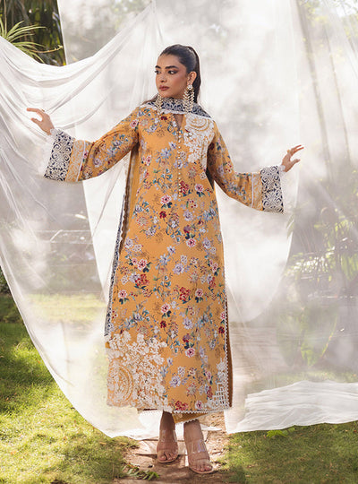 Zainab Chottani | Tahra Lawn 24 | BEEHA - D 2A -  Zainab Chottani Luxury - Original Designer Dress - House of Maryam