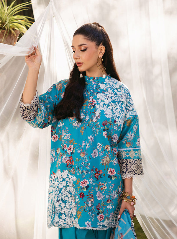 Zainab Chottani | Tahra Lawn 24 | BEEHA - D 2B -  Zainab Chottani Luxury - Original Designer Dress - House of Maryam