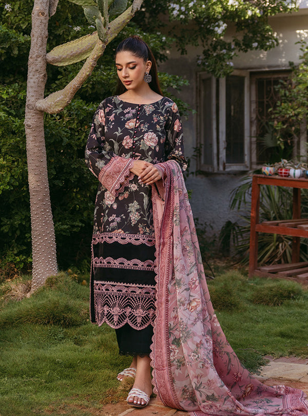 Zainab Chottani | Tahra Lawn 24 | RYMA - D 1A -  Zainab Chottani Luxury - Original Designer Dress - House of Maryam