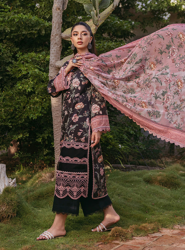 Zainab Chottani | Tahra Lawn 24 | RYMA - D 1A -  Zainab Chottani Luxury - Original Designer Dress - House of Maryam