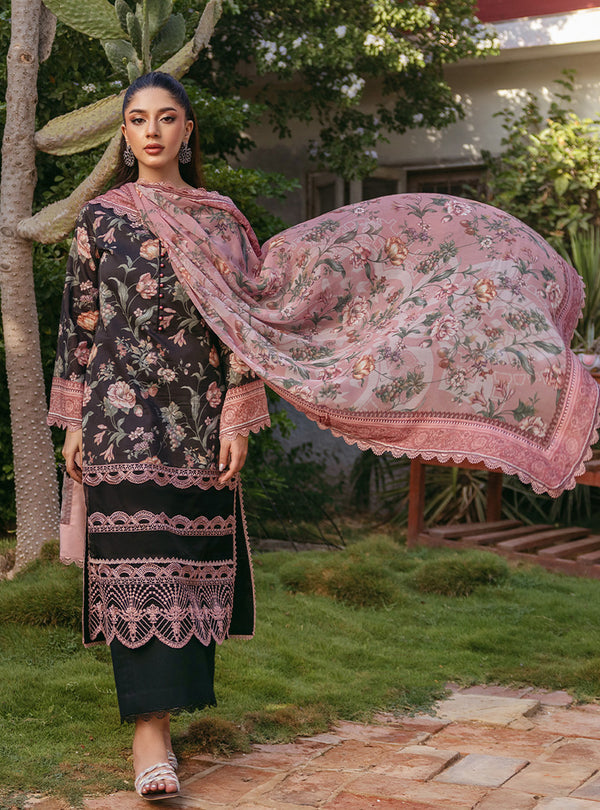 Zainab Chottani | Tahra Lawn 24 | RYMA - D 1A -  Zainab Chottani Luxury - Original Designer Dress - House of Maryam