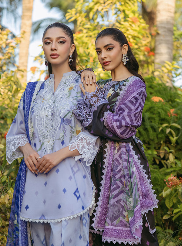 Zainab Chottani | Tahra Lawn 24 | RAHA - D 6A -  Zainab Chottani Luxury - Original Designer Dress - House of Maryam