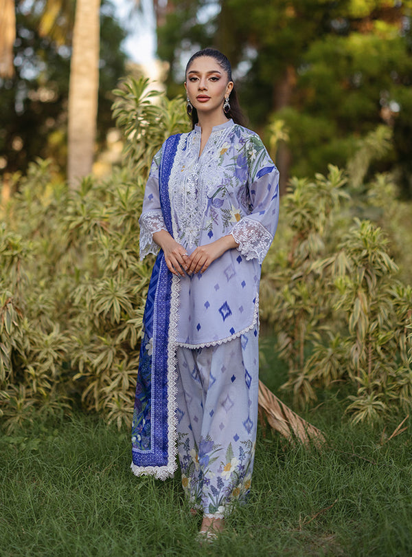 Zainab Chottani | Tahra Lawn 24 | RAHA - D 6A -  Zainab Chottani Luxury - Original Designer Dress - House of Maryam