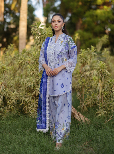 Zainab Chottani | Tahra Lawn 24 | RAHA - D 6A -  Zainab Chottani Luxury - Original Designer Dress - House of Maryam