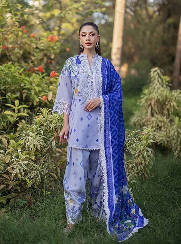 Zainab Chottani | Tahra Lawn 24 | RAHA - D 6A -  Zainab Chottani Luxury - Original Designer Dress - House of Maryam