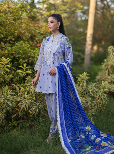 Zainab Chottani | Tahra Lawn 24 | RAHA - D 6A -  Zainab Chottani Luxury - Original Designer Dress - House of Maryam
