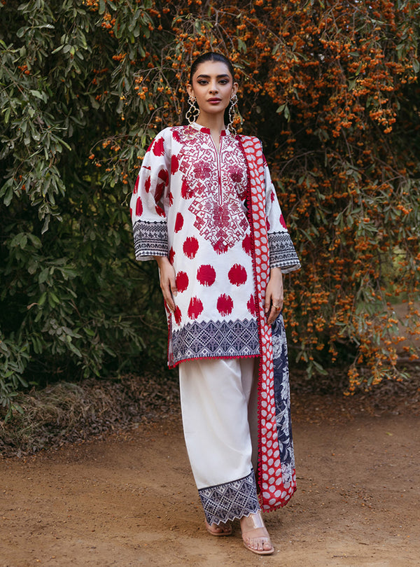 Zainab Chottani | Tahra Lawn 24 | FREYA - D 10A by Zainab Chottani - House of Maryam