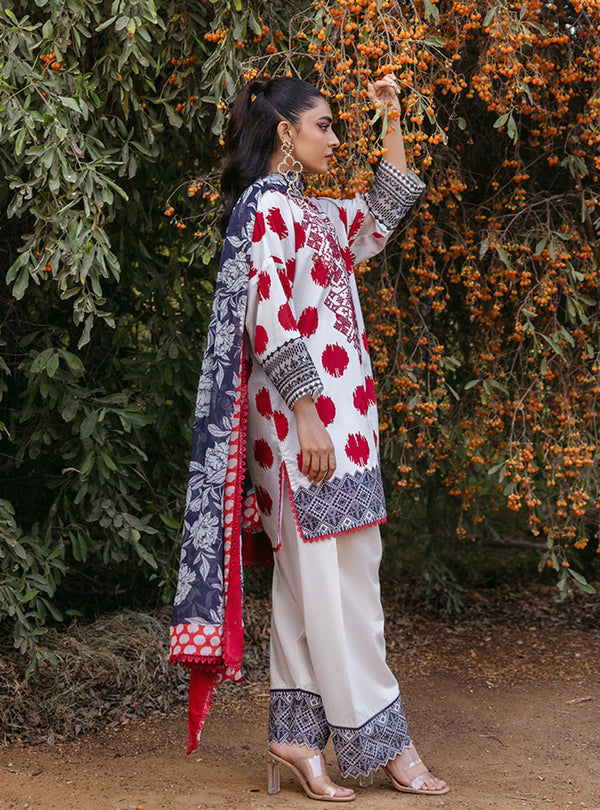 Zainab Chottani | Tahra Lawn 24 | FREYA - D 10A by Zainab Chottani - House of Maryam