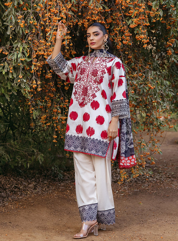 Zainab Chottani | Tahra Lawn 24 | FREYA - D 10A by Zainab Chottani - House of Maryam