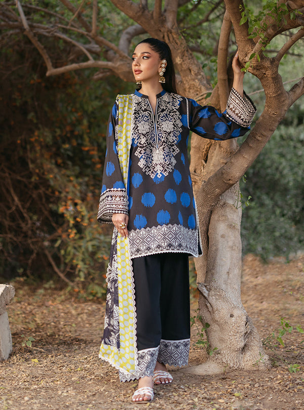 Zainab Chottani | Tahra Lawn 24 | FREYA - D 10B -  Zainab Chottani Luxury - Original Designer Dress - House of Maryam