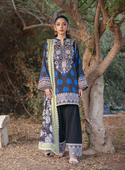 Zainab Chottani | Tahra Lawn 24 | FREYA - D 10B -  Zainab Chottani Luxury - Original Designer Dress - House of Maryam