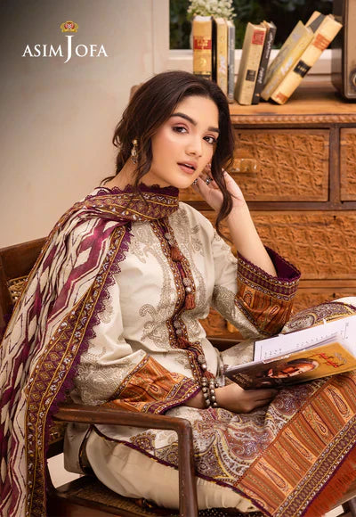 Asim Jofa | Prints Essentials | AJUB-11 by Designer Asim Jofa - House of Maryam - Pakistani Designer Ethnic Wear in {{ shop.shopifyCountryName }}