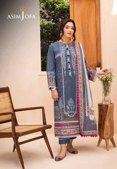 Asim Jofa | Prints Essentials | AJUB-14 by Designer Asim Jofa - House of Maryam - Pakistani Designer Ethnic Wear in {{ shop.shopifyCountryName }}