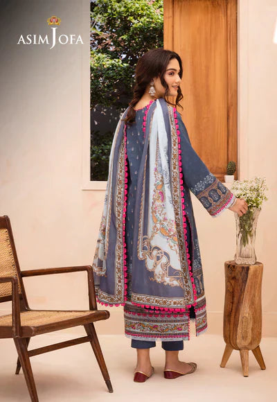 Asim Jofa | Prints Essentials | AJUB-14 by Designer Asim Jofa - House of Maryam - Pakistani Designer Ethnic Wear in {{ shop.shopifyCountryName }}