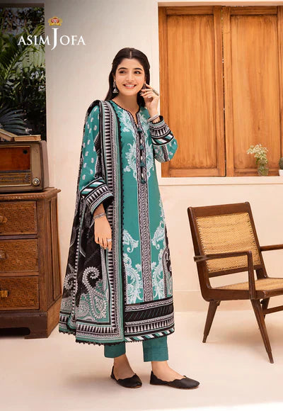 Asim Jofa | Prints Essentials | AJUB-03 by Designer Asim Jofa - House of Maryam - Pakistani Designer Ethnic Wear in {{ shop.shopifyCountryName }}