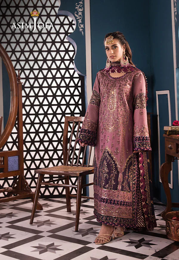 Asim Jofa | Fasana e Ishq Eid Luxury Lawn | AJFI-22 by Designer Asim Jofa - House of Maryam - Pakistani Designer Ethnic Wear in {{ shop.shopifyCountryName }}