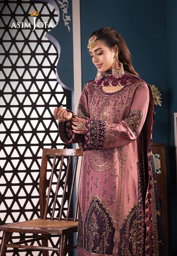 Asim Jofa | Fasana e Ishq Eid Luxury Lawn | AJFI-22