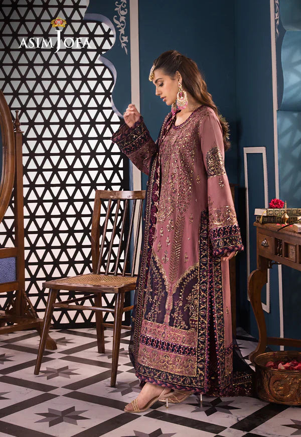 Asim Jofa | Fasana e Ishq Eid Luxury Lawn | AJFI-22 by Designer Asim Jofa - House of Maryam - Pakistani Designer Ethnic Wear in {{ shop.shopifyCountryName }}